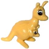 Känguru gelb - zum Schließen ins Bild klicken