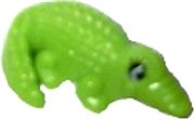 Krokodil grün - zum Schließen ins Bild klicken