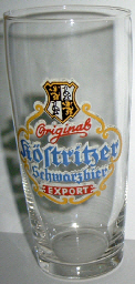 Bierglas - Köstritzer Schwarzbier - zum Schließen ins Bild klicken