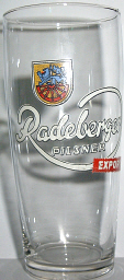 Bierglas - Radeberger Export - zum Schließen ins Bild klicken