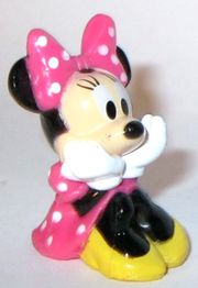 Minnie Mouse - Figur 2 rot - zum Schließen ins Bild klicken