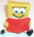 SpongeBob - SpongeBob mit Buch - zum Schließen ins Bild klicken