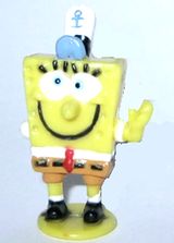 SpongeBob - SpongeBob mit Mütze - zum Schließen ins Bild klicken