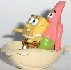 SpongeBob - mit Patrick in Nußschale 1 - zum Schließen ins Bild klicken