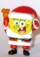 Weihnachtsfigur - SpongeBob 3 - zum Schließen ins Bild klicken
