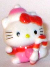 Weihnachtsfigur - Hello Kitty 1 - zum Schließen ins Bild klicken
