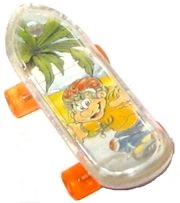 Fruchtikus - Fingerboard - Skateboarden Rollen orange - zum Schließen ins Bild klicken