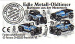 1995 Edle Metall-Oldtimer - BPZ Aston Martin - zum Schließen ins Bild klicken