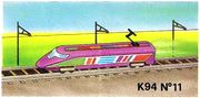 K94 Schnellzug GTV - BPZ E-Lok - zum Schließen ins Bild klicken
