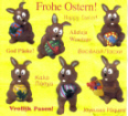 Onken - BPZ Frohe Ostern - Hasen braun - zum Schließen ins Bild klicken