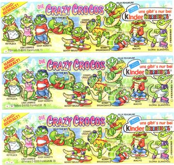 1992 Die Crazy Crocos - BPZ 3 - zum Schließen ins Bild klicken