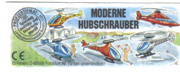 1996 Moderne Hubschrauber - BPZ D-Hred - zum Schließen ins Bild klicken