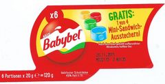 Babybel - BPZ Netzanhänger - Sandwich-Ausstecher 2015 - zum Schließen ins Bild klicken