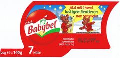 Babybel - BPZ Netzanhänger - Rentiere 2007 - zum Schließen ins Bild klicken