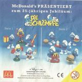 Mc Donald's - BPZ 1996 Die Schlümpfe - zum Schließen ins Bild klicken