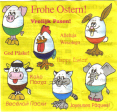 Onken - BPZ Frohe Ostern - Ei-Tiere - zum Schließen ins Bild klicken