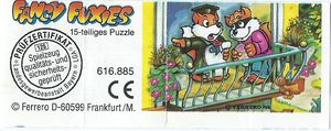 1998 Fancy Fuxies - BPZ Puzzle o.l. - Verschnitt - zum Schließen ins Bild klicken