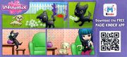 Infinimix Sweet Puppies - BPZ Katze schwarz - zum Schließen ins Bild klicken
