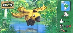Urwaldvögel - BPZ Papagei gelb - zum Schließen ins Bild klicken