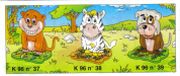K96 Bewegliche Tiere - BPZ Zebra - zum Schließen ins Bild klicken