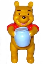 Winnie Pooh mit Honigtopf - Bully - zum Schließen ins Bild klicken