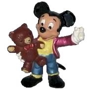 Micky Maus mit Teddy - Jacke Metallic - zum Schließen ins Bild klicken