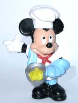 Disney - Micky als Koch - Bullyland - zum Schließen ins Bild klicken