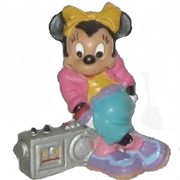 Disney 1987 - Minnie mit Kofferradio - zum Schließen ins Bild klicken