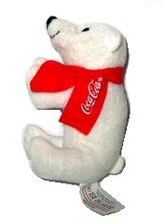 Coca Cola - Plüsch Eisbär 1 - zum Schließen ins Bild klicken