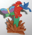 1995 Afrika Puzzle - Schmetterling und Vogel - zum Schließen ins Bild klicken