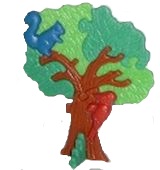 1994 Buntes Bäume-Puzzle - Eichhörnchen 3 - zum Schließen ins Bild klicken