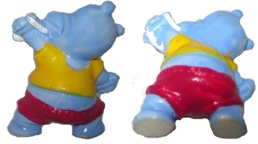 1990 Fitness Hippos - Pudding Paul - Vari - zum Schließen ins Bild klicken