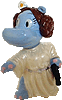 2002 Star Wars Hippos - Prinzessin Hippeia