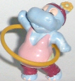 1992 Fitness Hippos - 10 Figuren - SATZ - zum Schließen ins Bild klicken