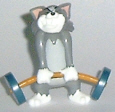 2003 Tom u. Jerry - Tom Gewichtheben - zum Schließen ins Bild klicken