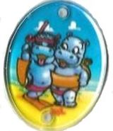 1996 Happy Hippos - Strand Hippos - zum Schließen ins Bild klicken