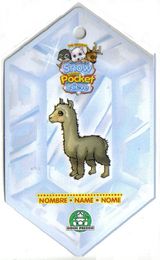 Snow in my Pocket - Lama - Sammelkarte - zum Schließen ins Bild klicken