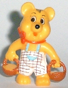 Goldbären Familie - Bär mit Körbchen - zum Schließen ins Bild klicken