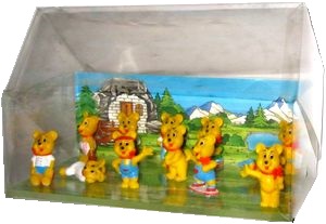 Haribo - Diorama - Goldbären Familie - zum Schließen ins Bild klicken