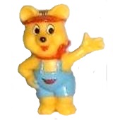 Goldbären Familie - Bär mit Sonnenblende - zum Schließen ins Bild klicken