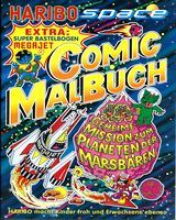 Haribo - Space - Comic Malbuch - zum Schließen ins Bild klicken