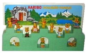 Haribo - Diorama Setzkasten - Goldbären Familie - zum Schließen ins Bild klicken