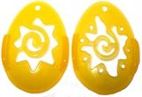 2021 Frühlingsentdecker -- Malschablonen Eier gelb + BPZ - zum Schließen ins Bild klicken