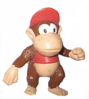 1997 Kelloggs - Nintendo - Figur aus Donkey Kong - zum Schließen ins Bild klicken