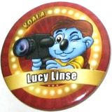 In Hollywood -- Button Lucy Linse - zum Schließen ins Bild klicken