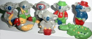Koalaland - SATZ 8 Figuren - zum Schließen ins Bild klicken
