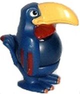 1995 Bunte Kugelvögel - Tukan - zum Schließen ins Bild klicken