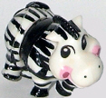 Kugelfigur Zebra - zum Schließen ins Bild klicken