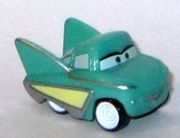 Mattel 2015 - Cars Micro Drifters - Flo - zum Schließen ins Bild klicken
