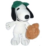 1999 I - Snoopy mit Baseballhandschuh - zum Schließen ins Bild klicken